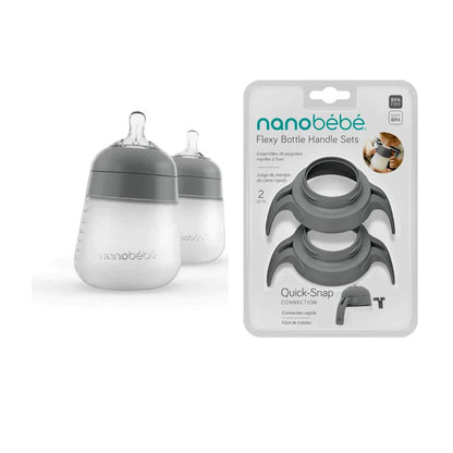 Flexy set s ručkama - Siva