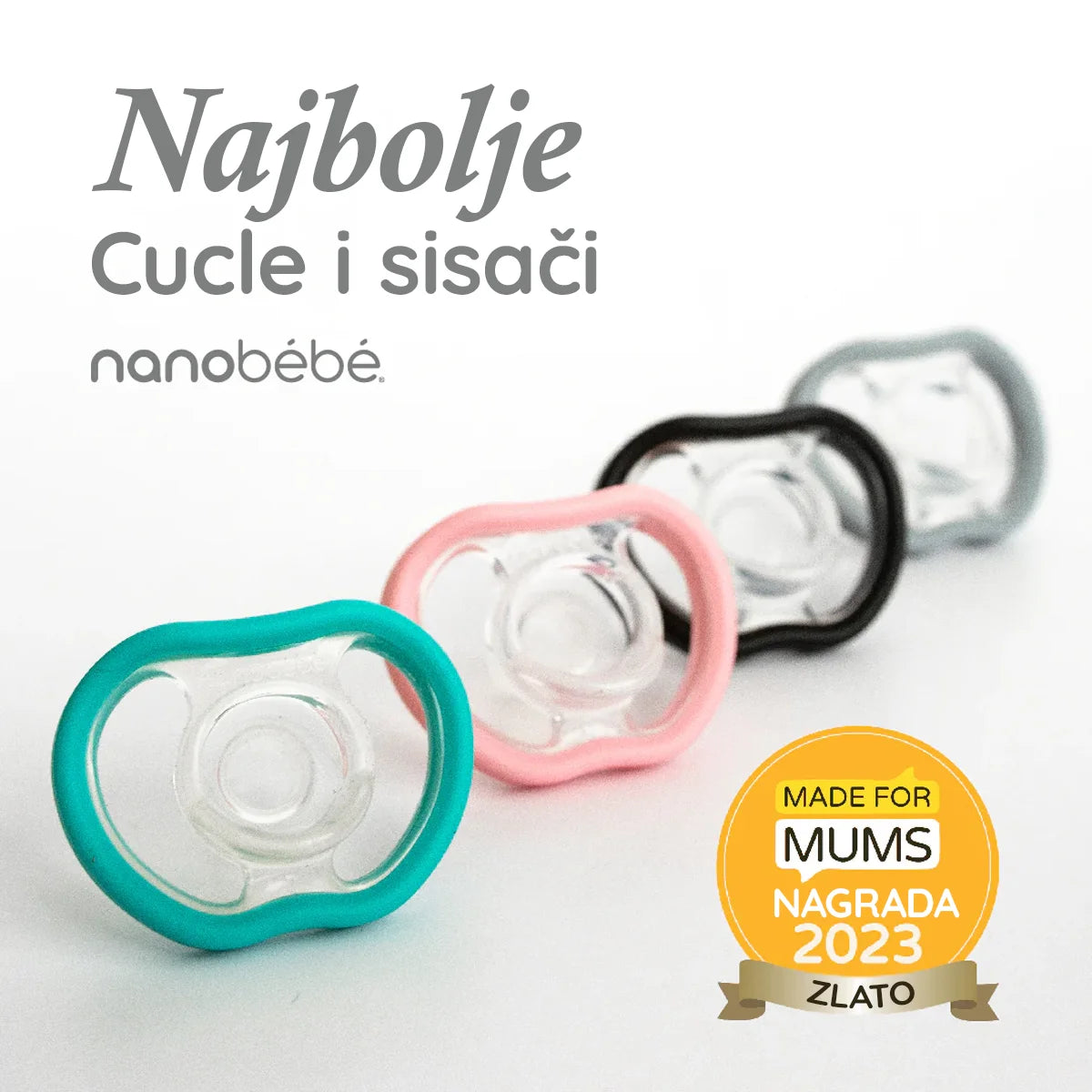 Active Flexy duda, 4mj+, 4 kom, Roza - Bijela