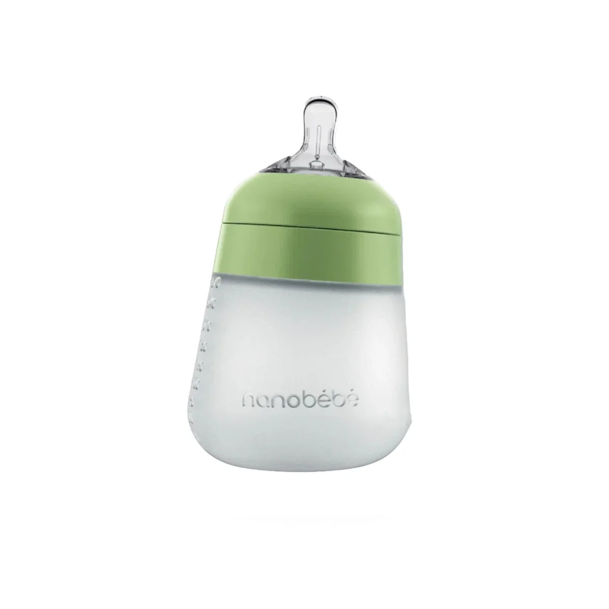 Flexy silikonska flašica za bebe 270 ml - Sage
