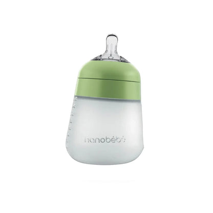 Flexy silikonska flašica za bebe 270 ml - Sage
