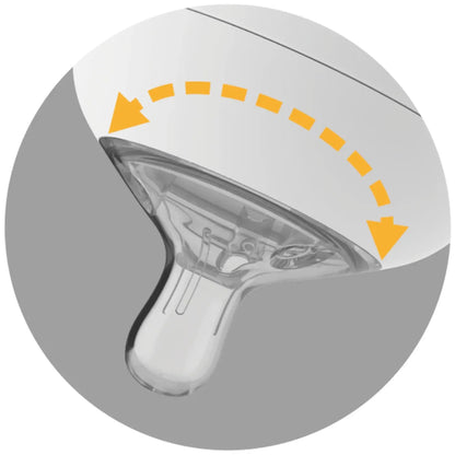 Flexy silikonska flašica za bebe 270ml 2kom - Siva