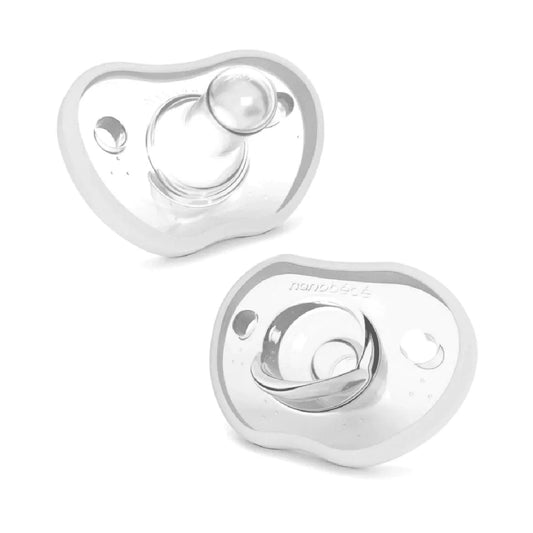 Flexy silikonska duda, 3+mj, 2kom, Bijela