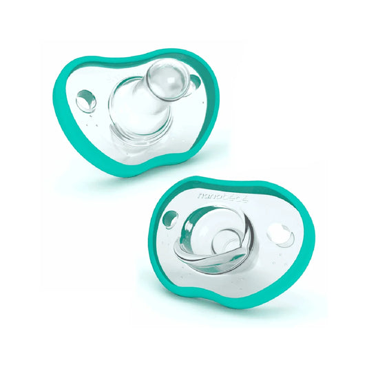 Flexy silikonska duda, 0-3 mj, 2kom, Mint