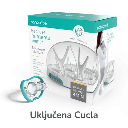 Parni sterilizator za mikrovalnu pećnicu